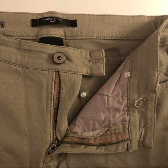 Simon Chang Beige Jeans NWOT - Picture 9 of 15